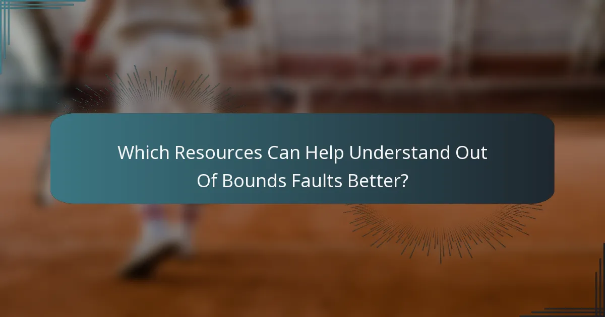 Which Resources Can Help Understand Out Of Bounds Faults Better?